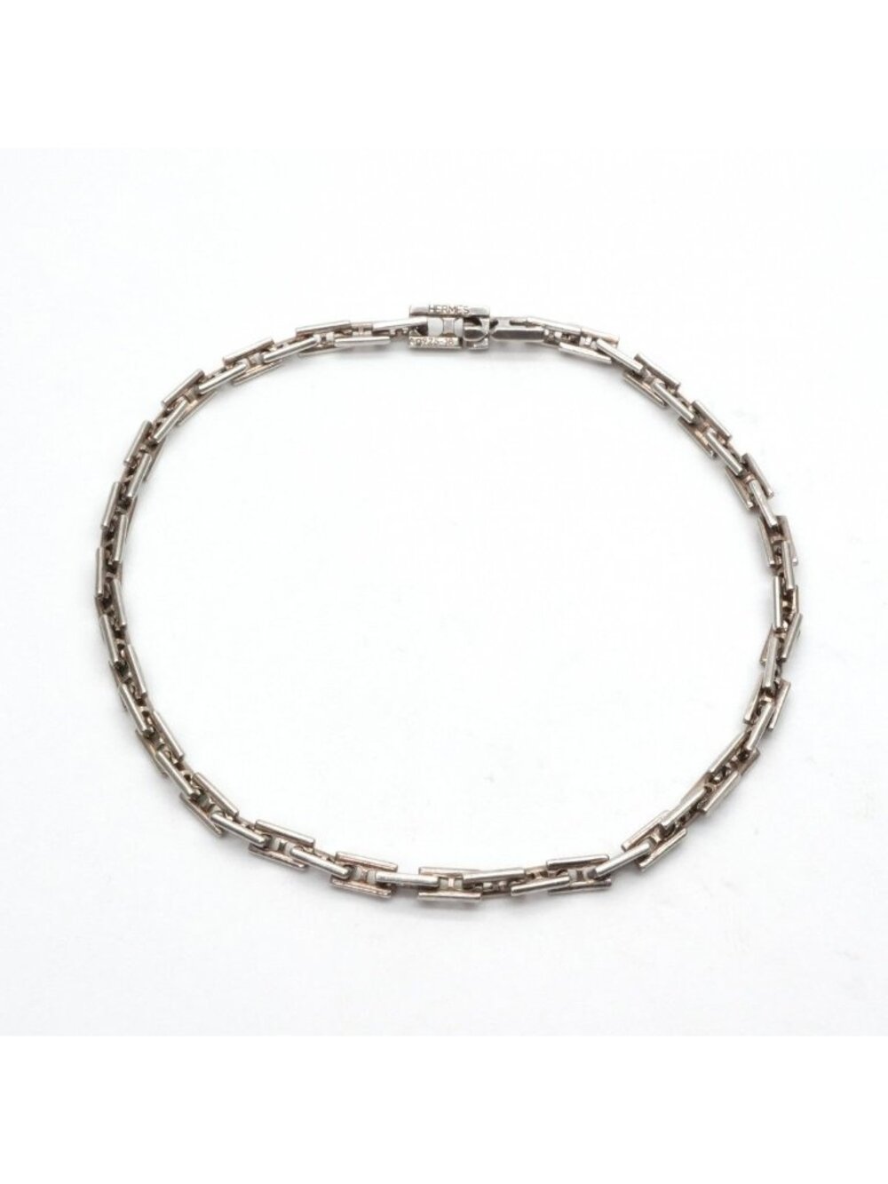 Hermes Hercules PM Bracelet Bangle Cuff 925 Sterling Silver